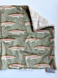 Rainbow Trout XL Lovey (26x16 inches)