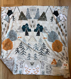 Mountain Baby Blanket (34x34 inches)