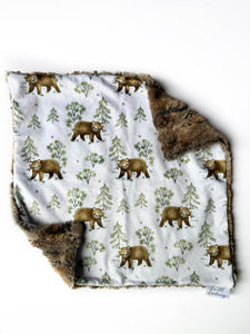 Sweet Bear Lovey (16x16 inches)