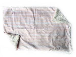 Pink Stripe XL Lovey (26x16 inches)