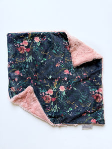 Grape Fable Floral Lovey (16x16 inches)