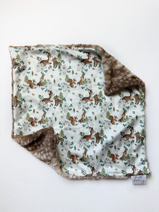 Woodland Buddies Lovey (16x16 inches)