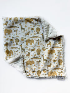 Safari Animal Lovey (16x16 inches)