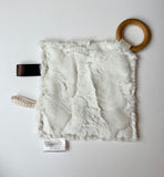 Woodland Floral Crinkle Paper Teething Ring Toy