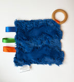 Dog Crinkle Paper Teething Ring Toy