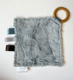 Fishing Crinkle Paper Teething Ring Toy