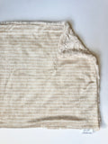 Beige Linen Stripe XL Lovey (26x16 inches)