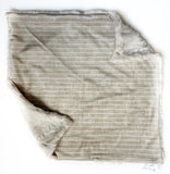 Beige Linen Stripe Lovey (16x16 inches)