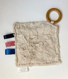 Cowboy Crinkle Paper Teething Ring Toy