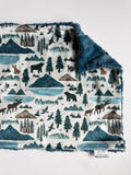 Adventure in the Mountains XL Lovey (26x16 inches)