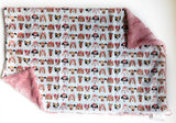 Flower Crown Pups XL Lovey (26x16 inches)