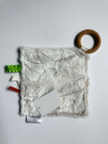 Turtle Crinkle Paper Teething Ring Toy