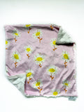 Sunflowers on Pink Lovey (16x16 inches)