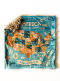 United States Map Lovey (16x16 inches)