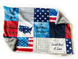 God Bless the USA XL Lovey (26x16 inches)