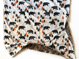 Bear Baby Blanket (34x34 inches)