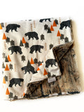 Bear Baby Blanket (34x34 inches)