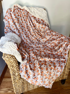 Pumpkin Patch Adult Throw (50x70 inches)