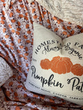 Pumpkin Patch Adult Throw (50x70 inches)