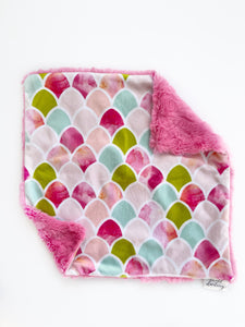 Mermaid Scales Lovey (16x16 inches)
