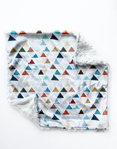 Geometric Triangles Lovey (16x16 inches)