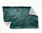 Green Stars and Floral XL Lovey (26x16 inches)