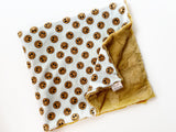 Smiley Face Baby Blanket (34x34 inches)