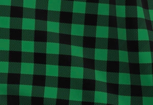 Green and Black Plaid