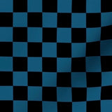 Navy and Black Checkerboard